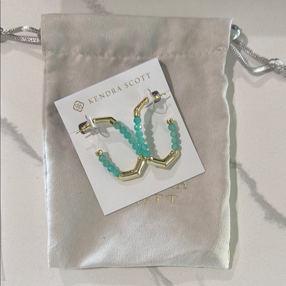 Kendra Scott Sylvia Gold Hoop Earrings